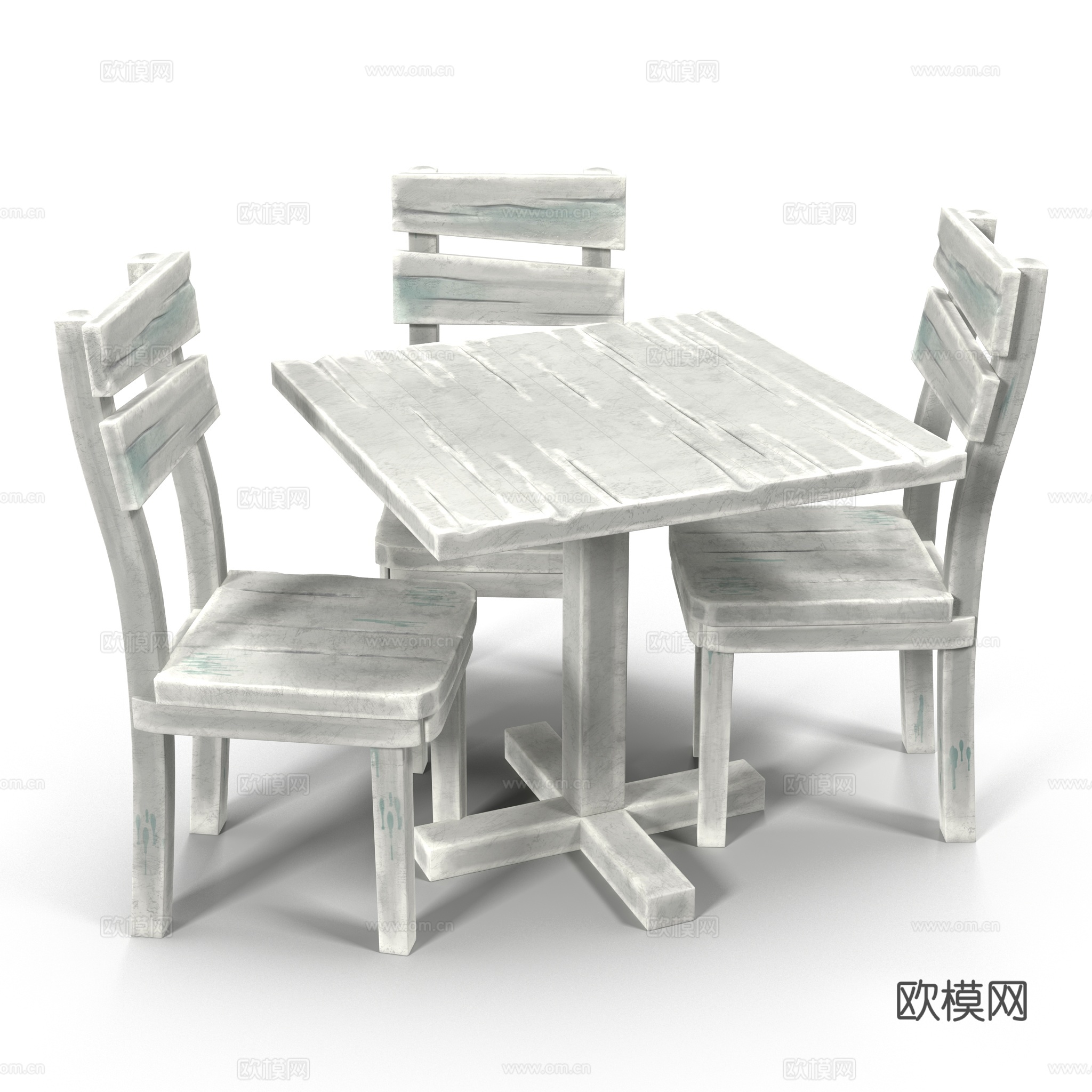 茶几 椅子3d模型