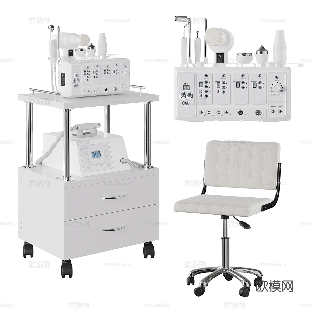 美容椅 牙科器材3d模型