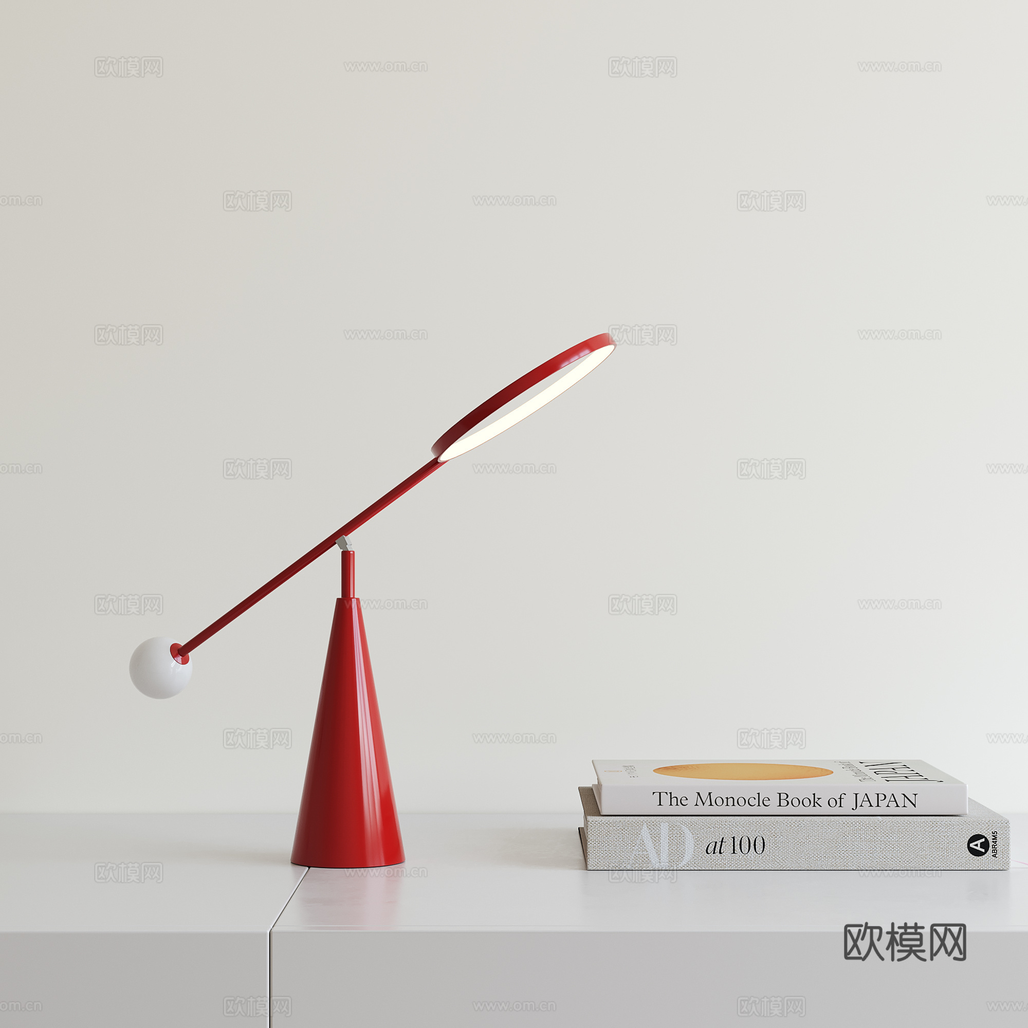 现代儿童台灯3d模型