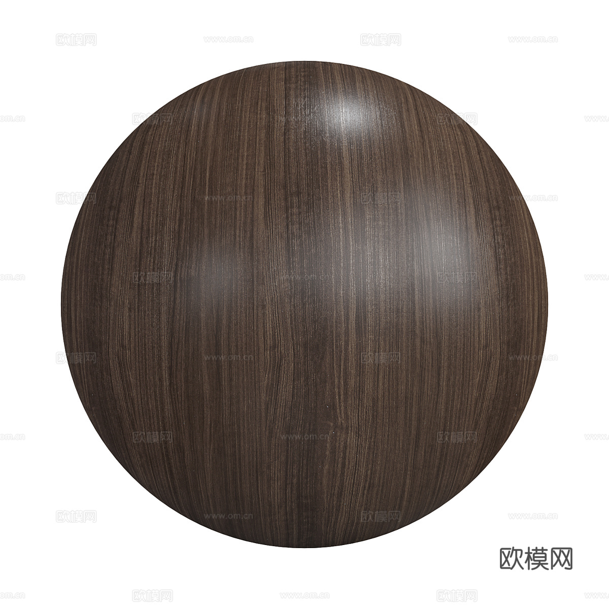 现代意式木纹 木饰面3d模型