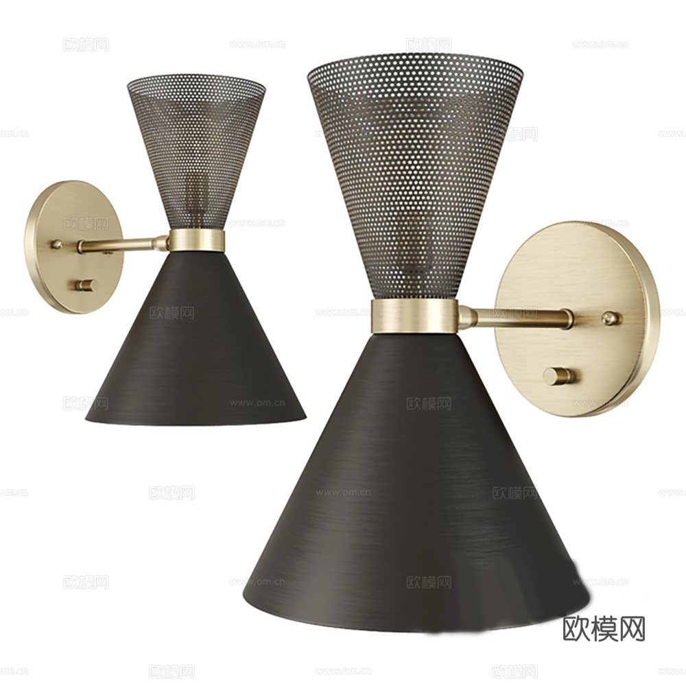 壁灯 灯具 照明灯 装饰灯3d模型