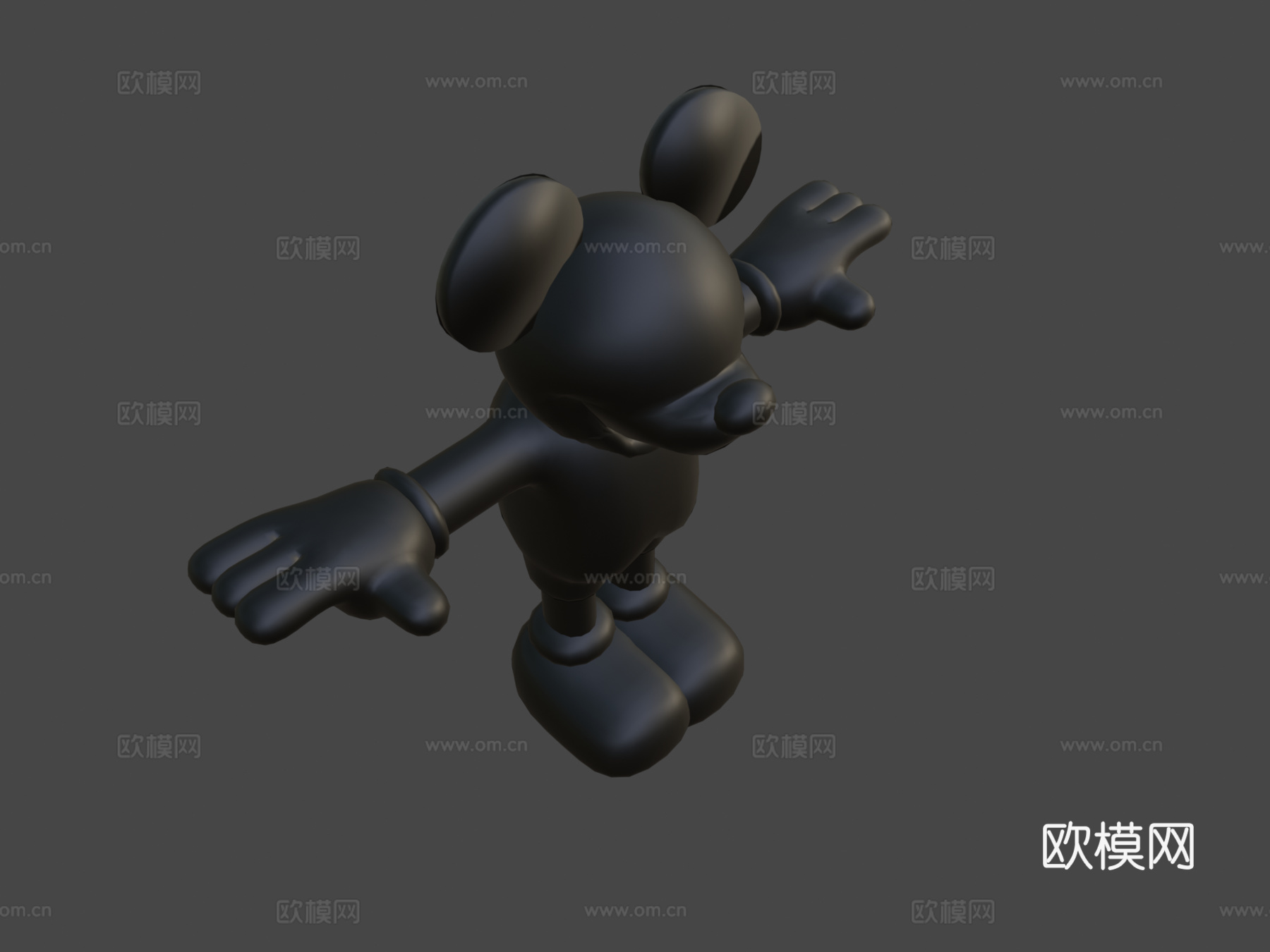 米老鼠复古3d模型