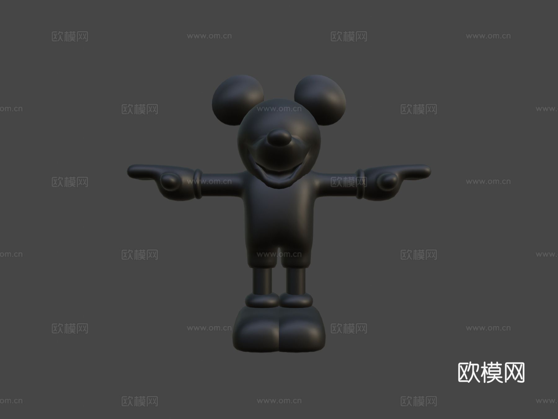 米老鼠复古3d模型