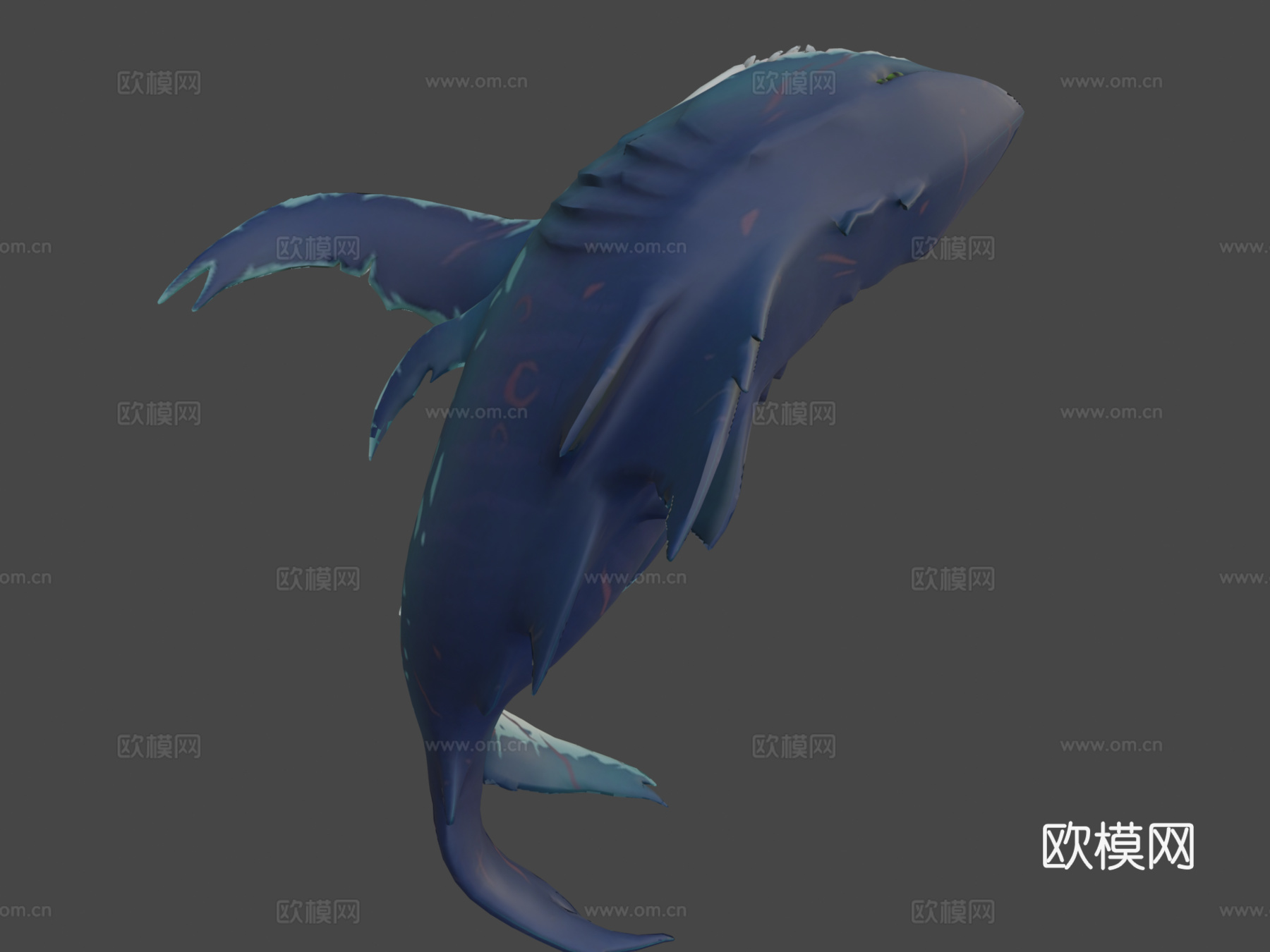 巨齿鲨（盗贼之海）3d模型