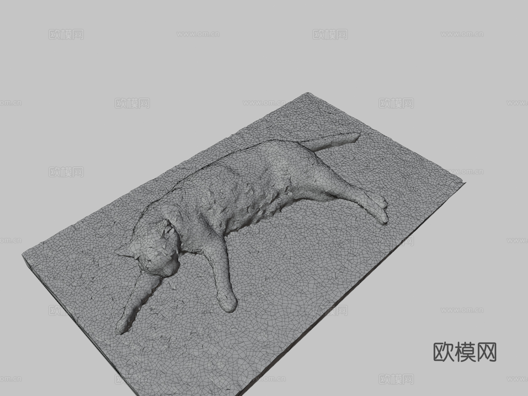 猫（娜娜）3d模型