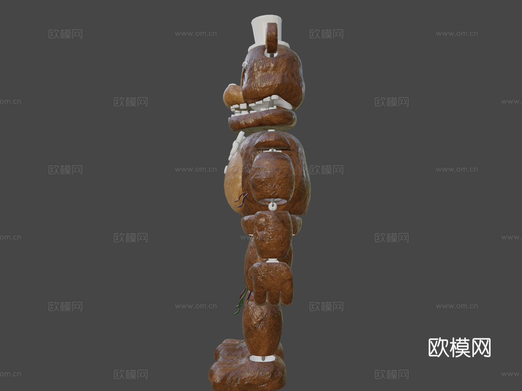 江南风格（枯萎的弗莱迪）3d模型