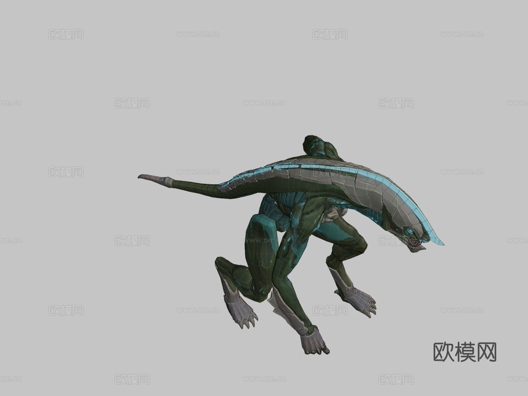 可汗尼沃尔3d模型