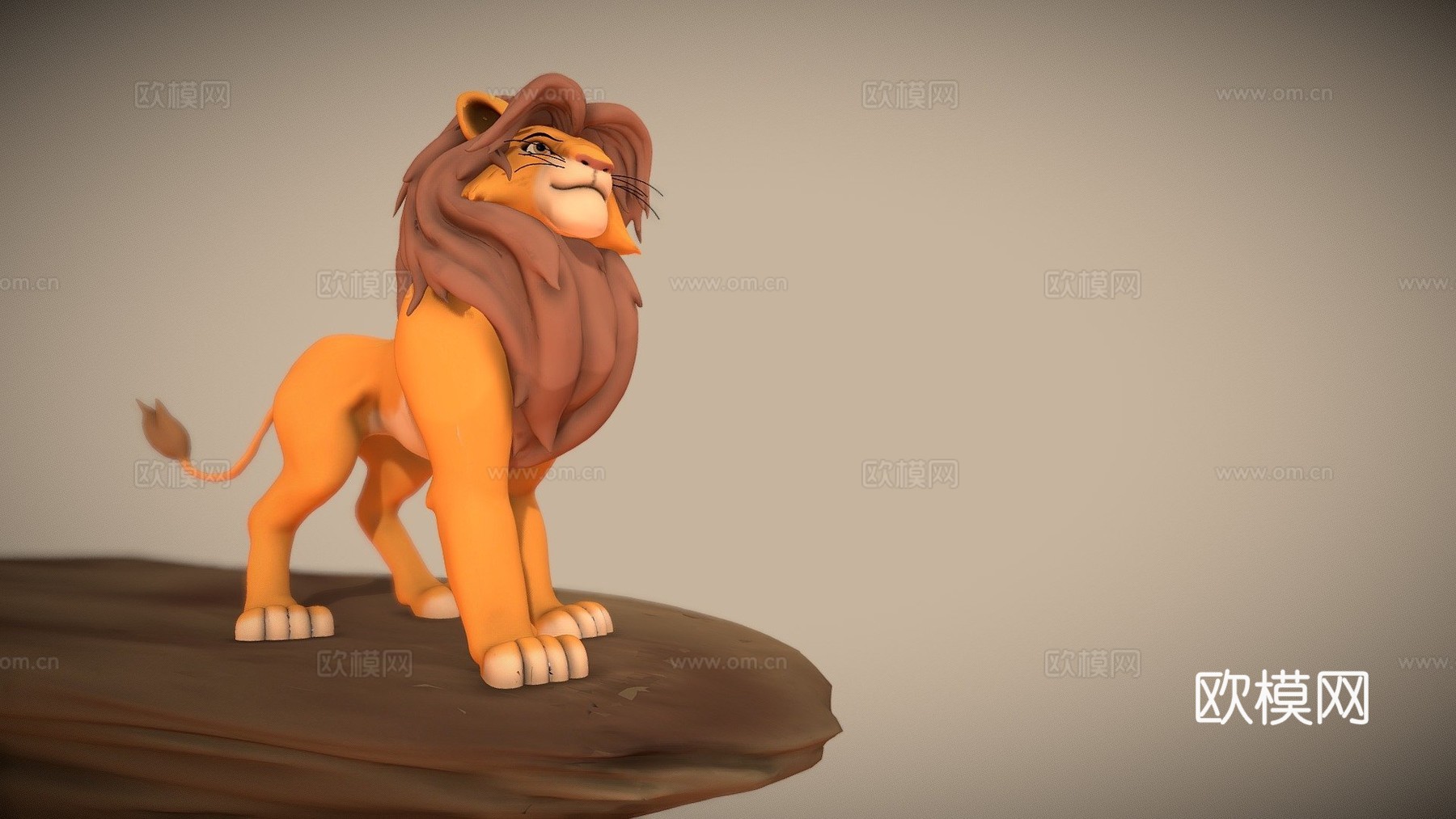 辛巴3d模型