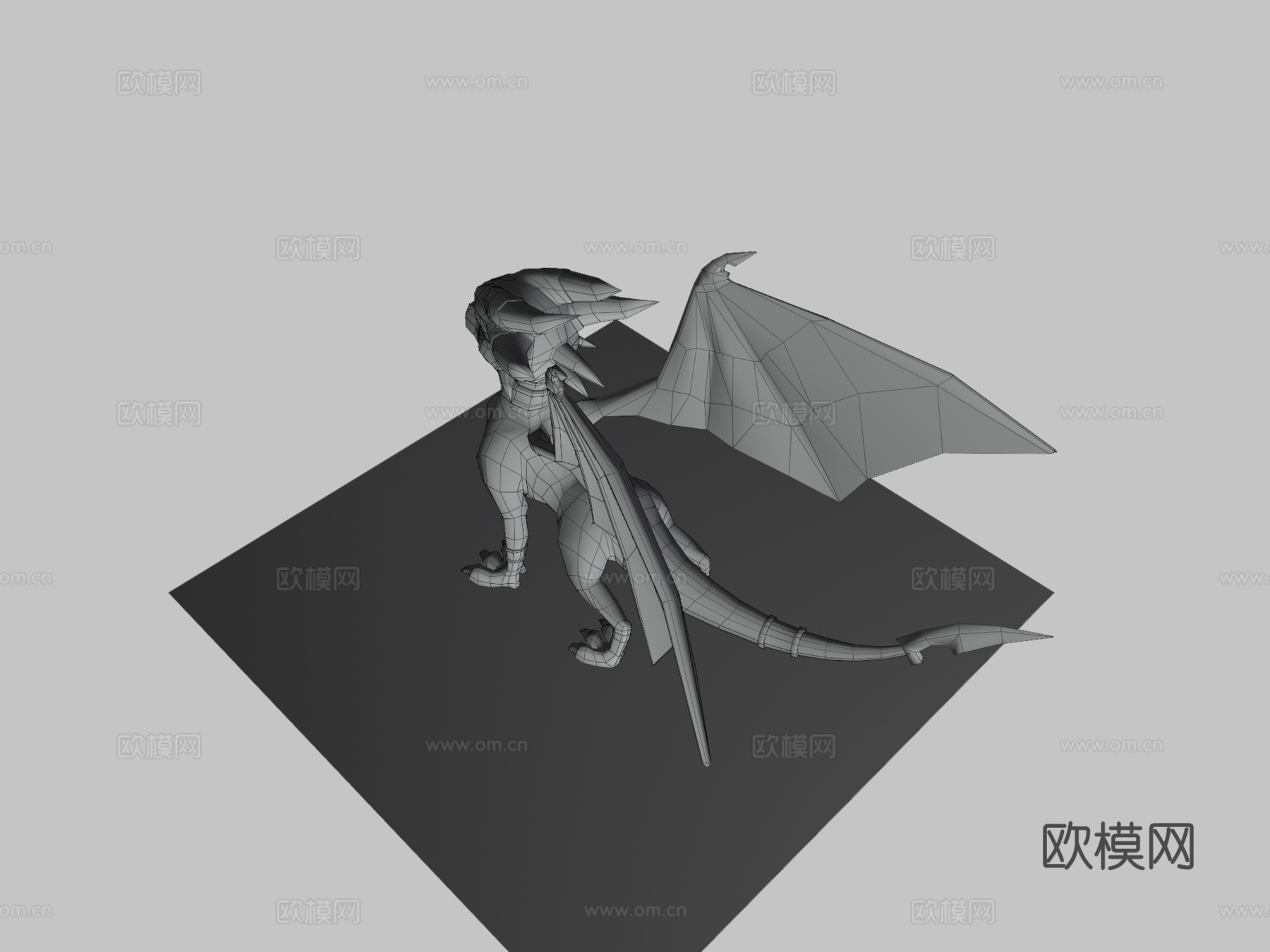 辛德龙3d模型