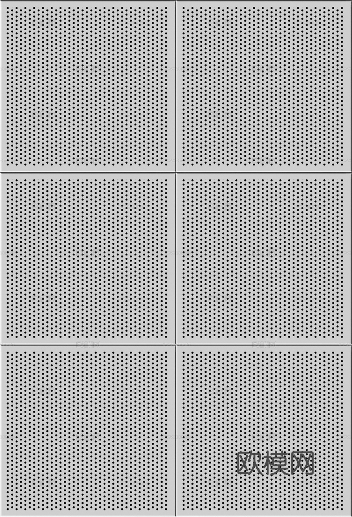 金属穿孔铝板贴图