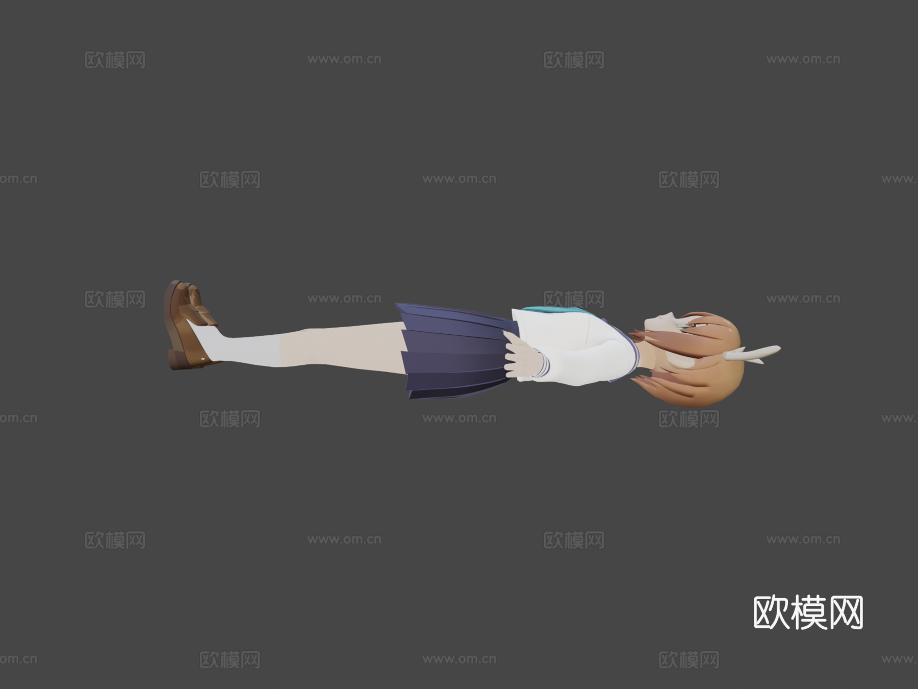 鹿之子子小团团-诺可坦3d模型