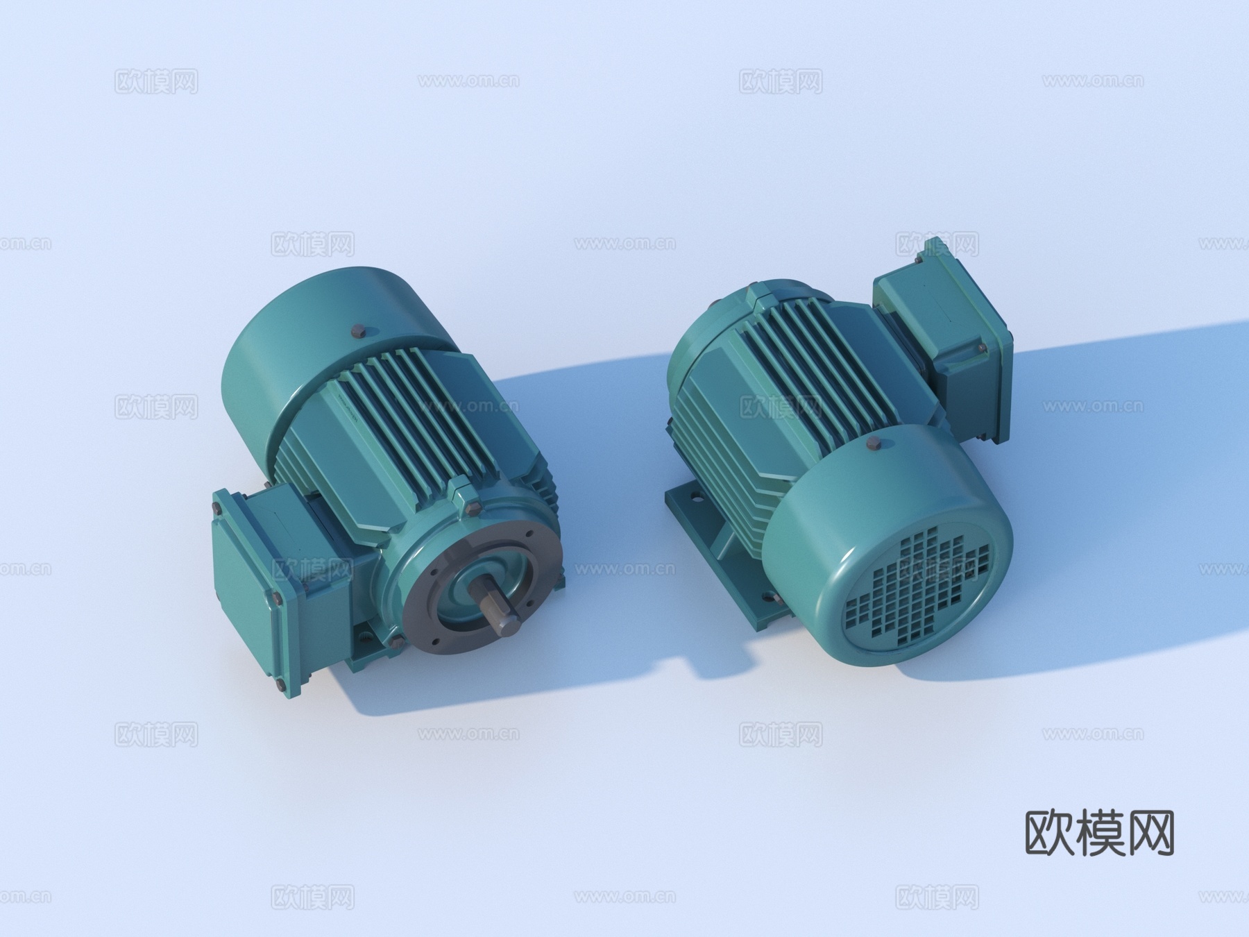 电机 马达 发动机 引擎 动力系统 工业设备3d模型