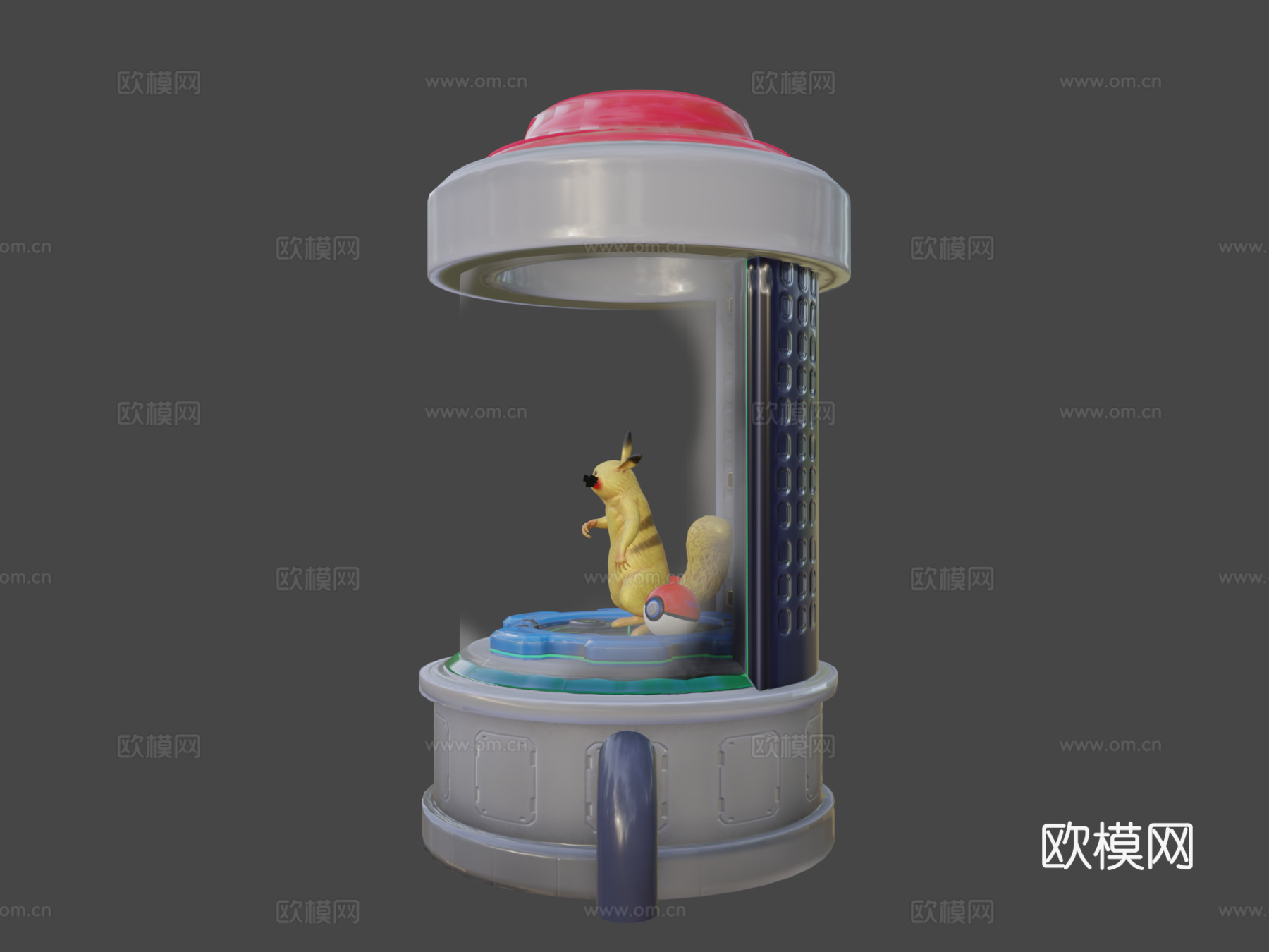 皮卡丘3d模型