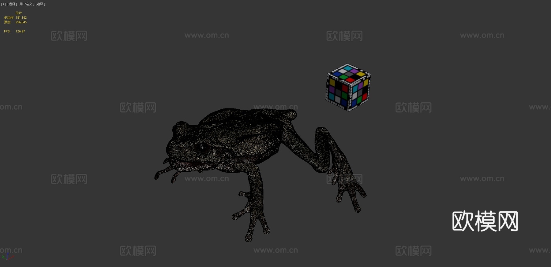 CC0日本树蛙?日本树蛙，D.japonicus3d模型