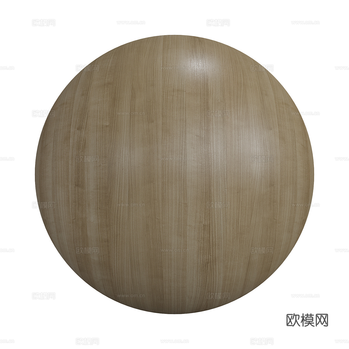 现代意式木纹 木饰面3d模型