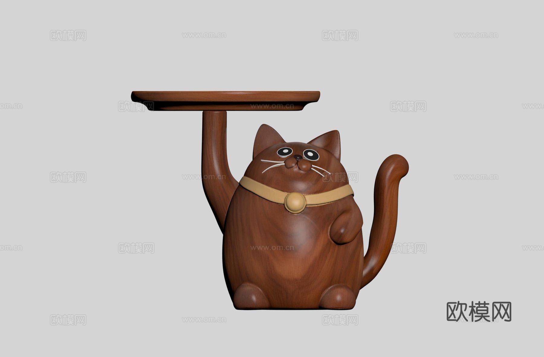 中古茶几 边几su模型