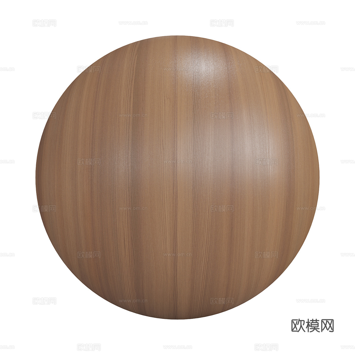 新中式木纹 木饰面3d模型