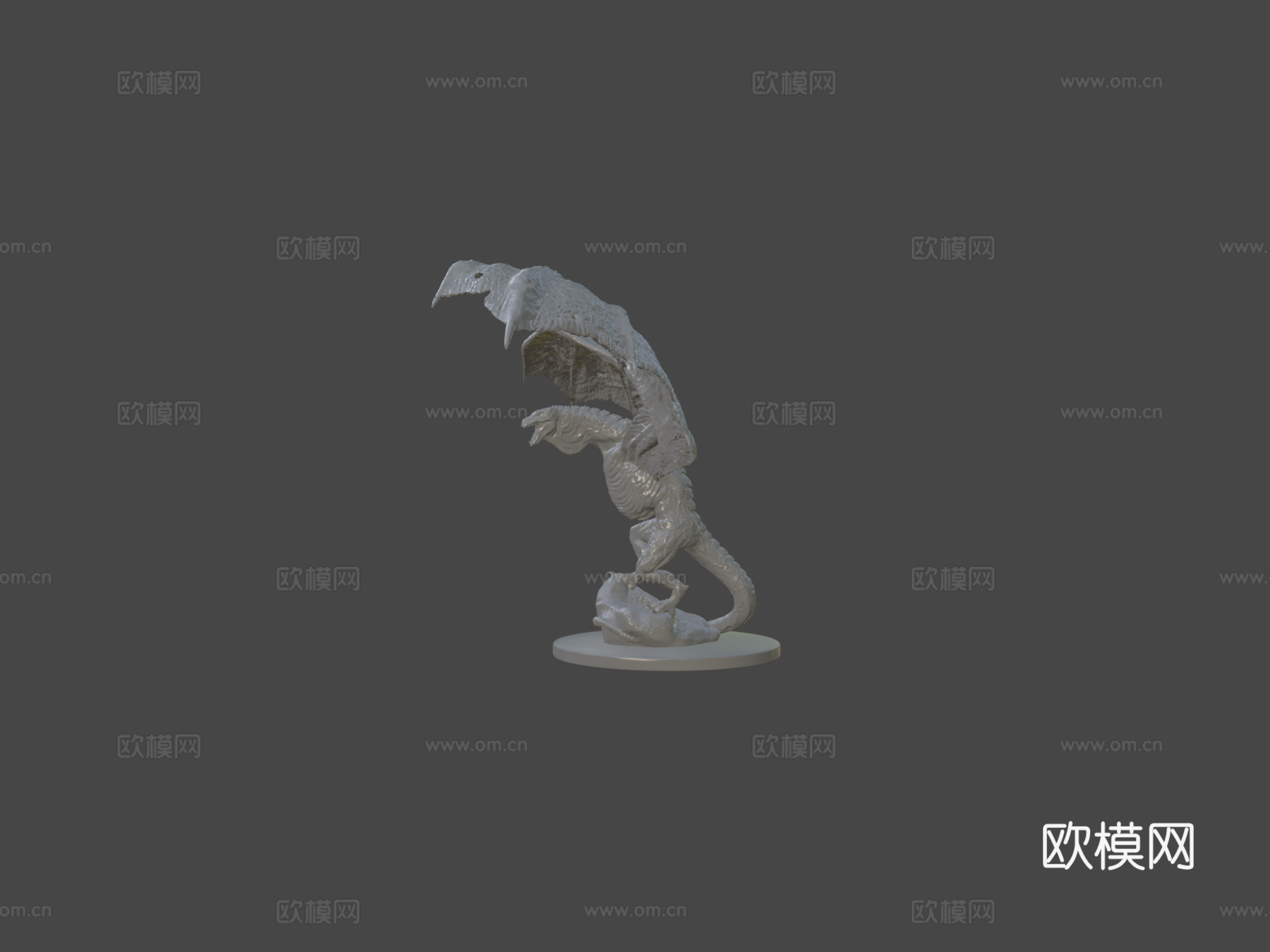 瓦格哈尔-龙之家族3d模型