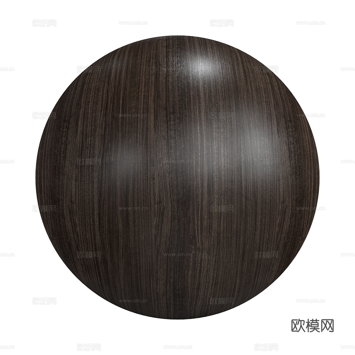 现代意式木纹 木饰面3d模型