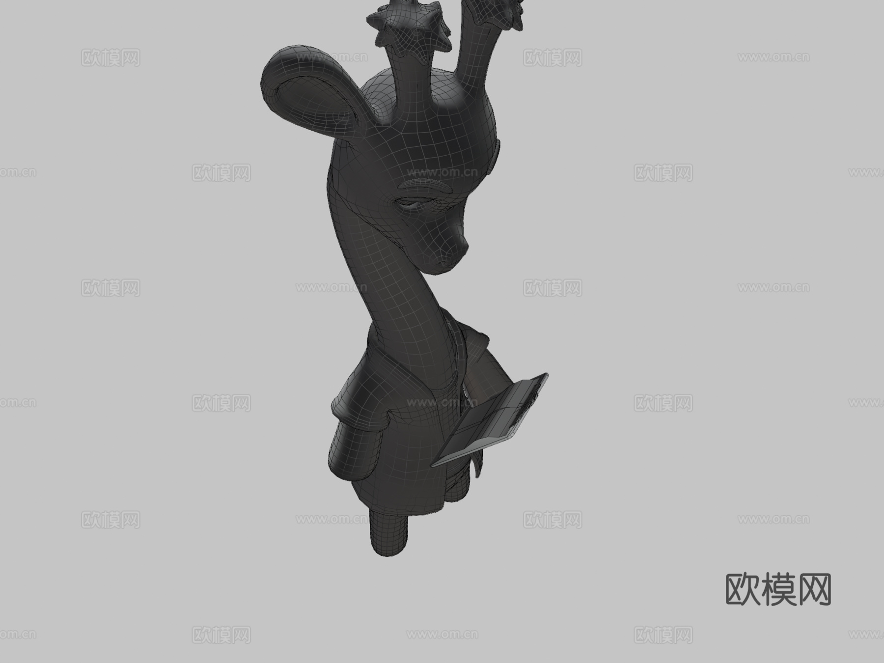 长叶博士3d模型
