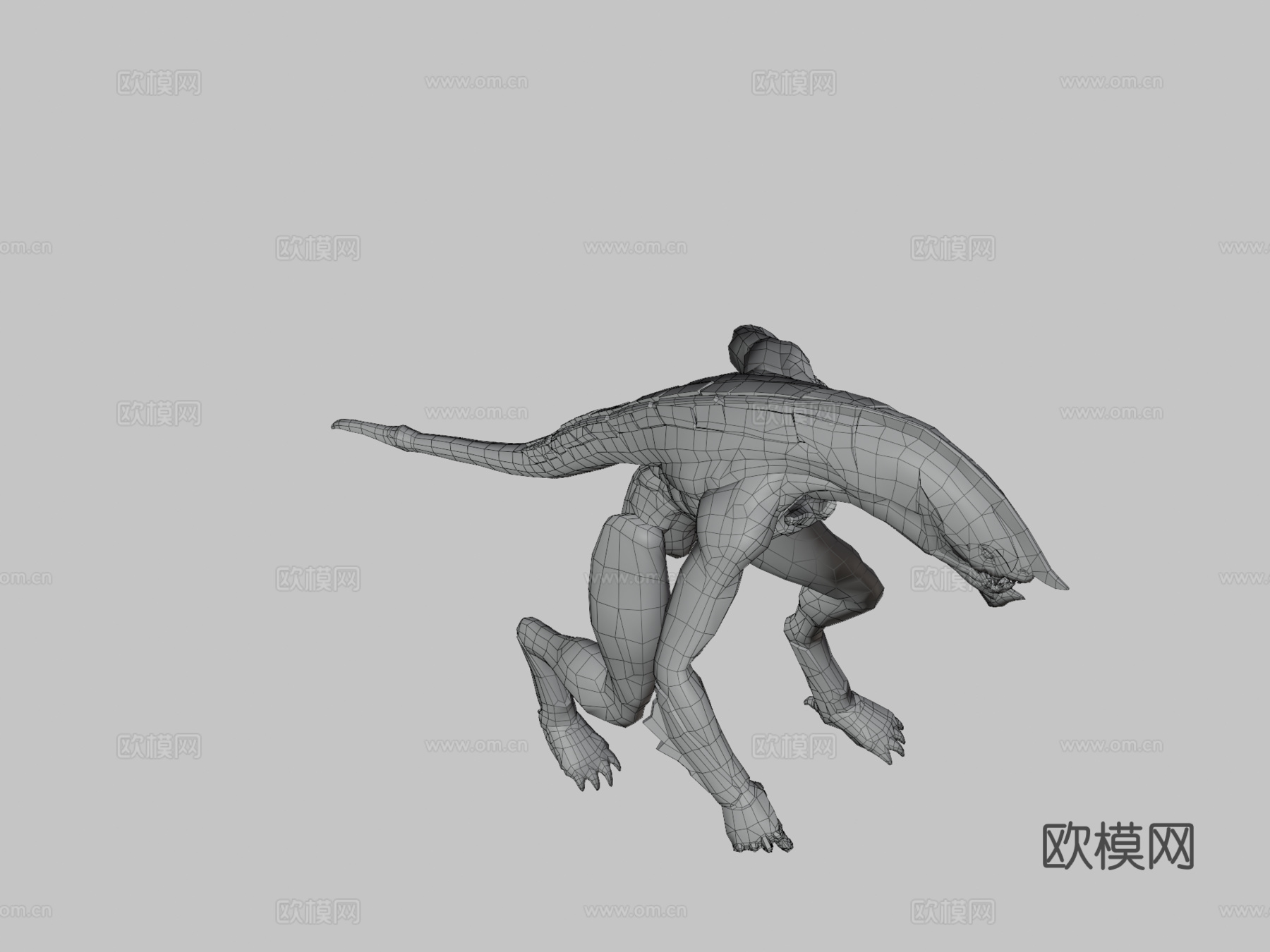 可汗尼沃尔3d模型
