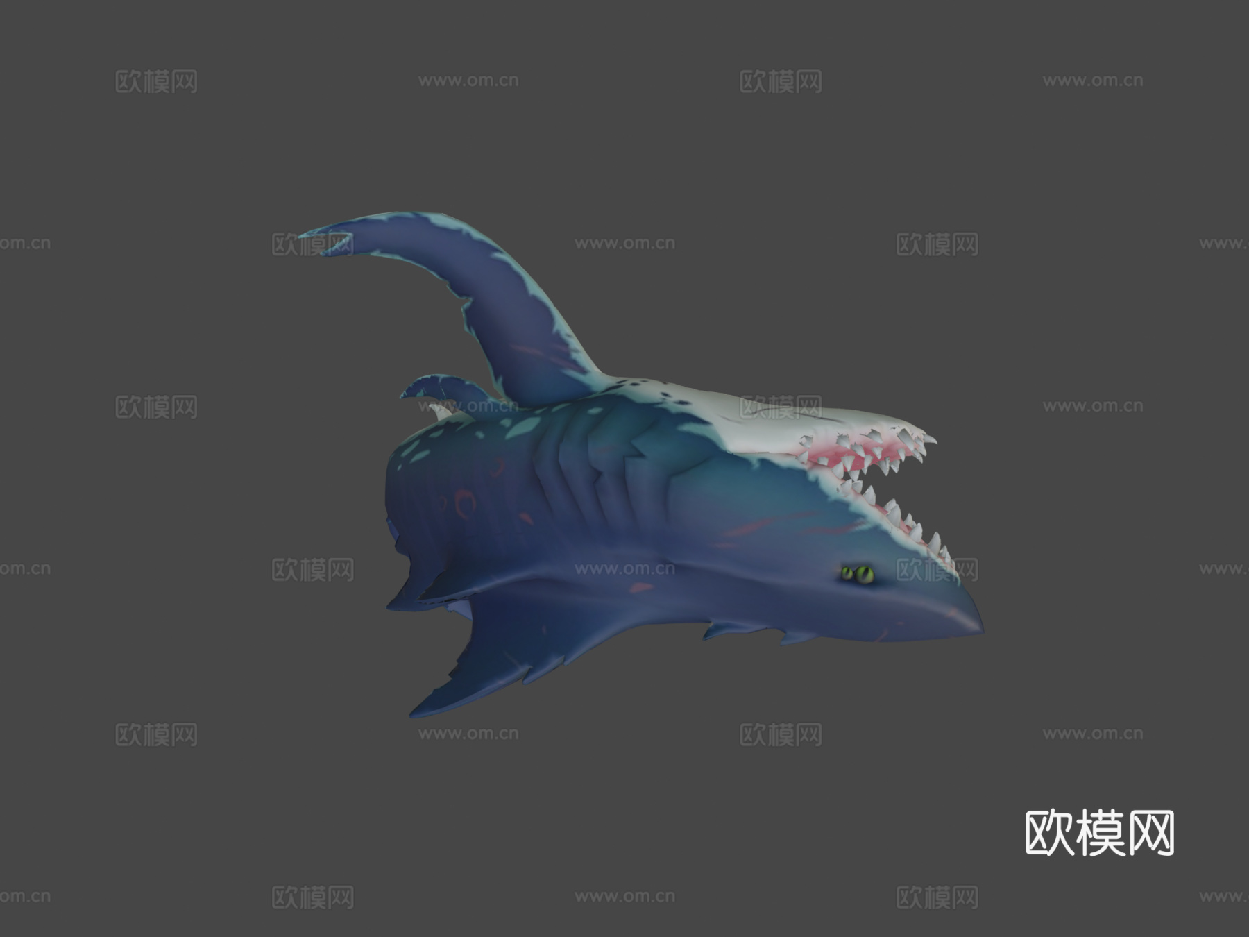 巨齿鲨（盗贼之海）3d模型