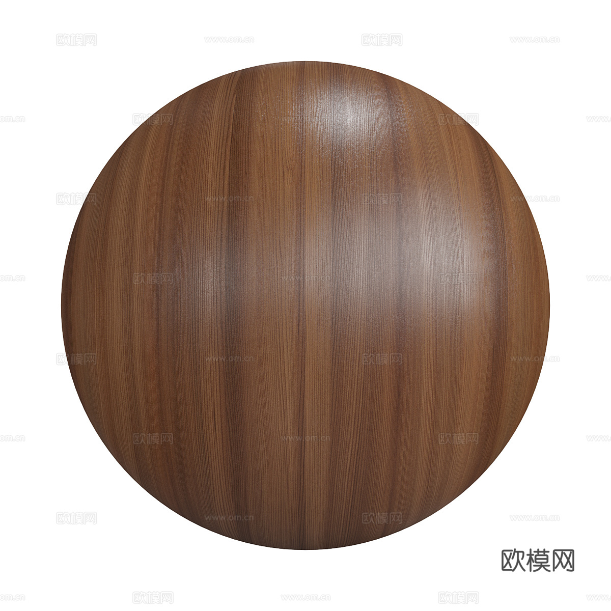 新中式木纹 木饰面3d模型