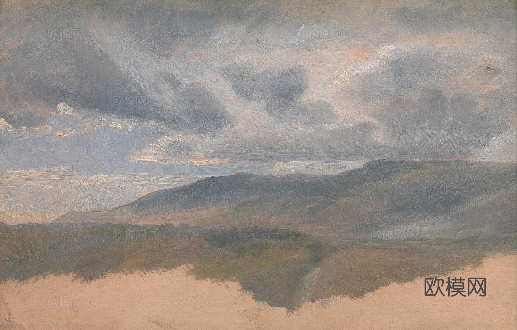 欧式风景油画