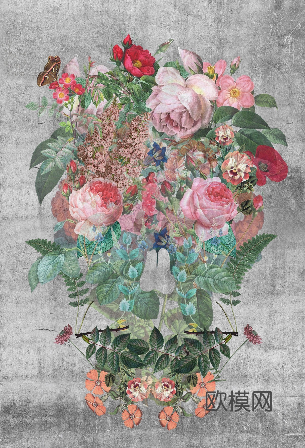 现代壁画 装饰画