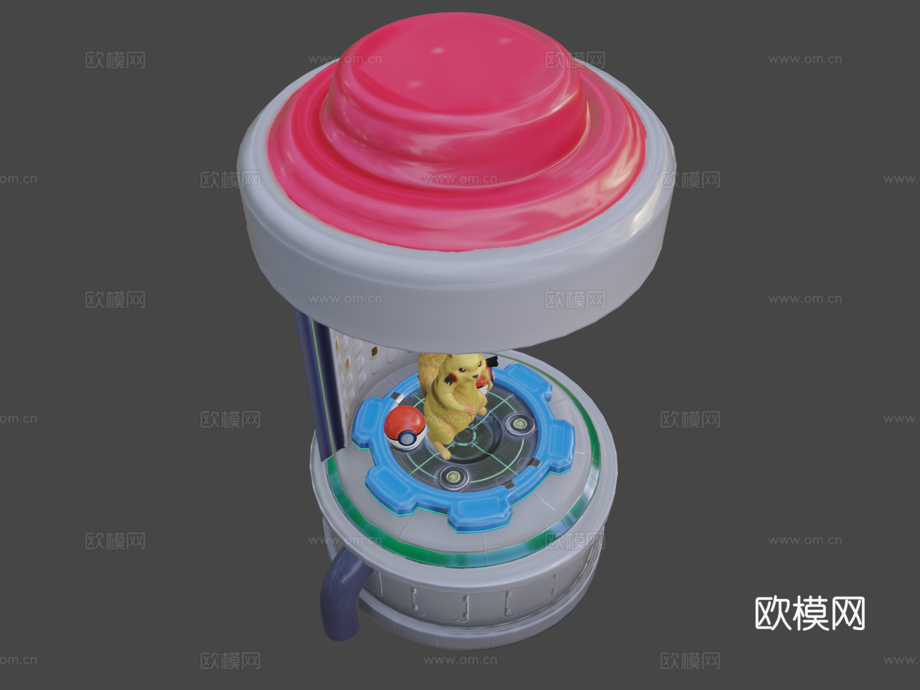 皮卡丘3d模型