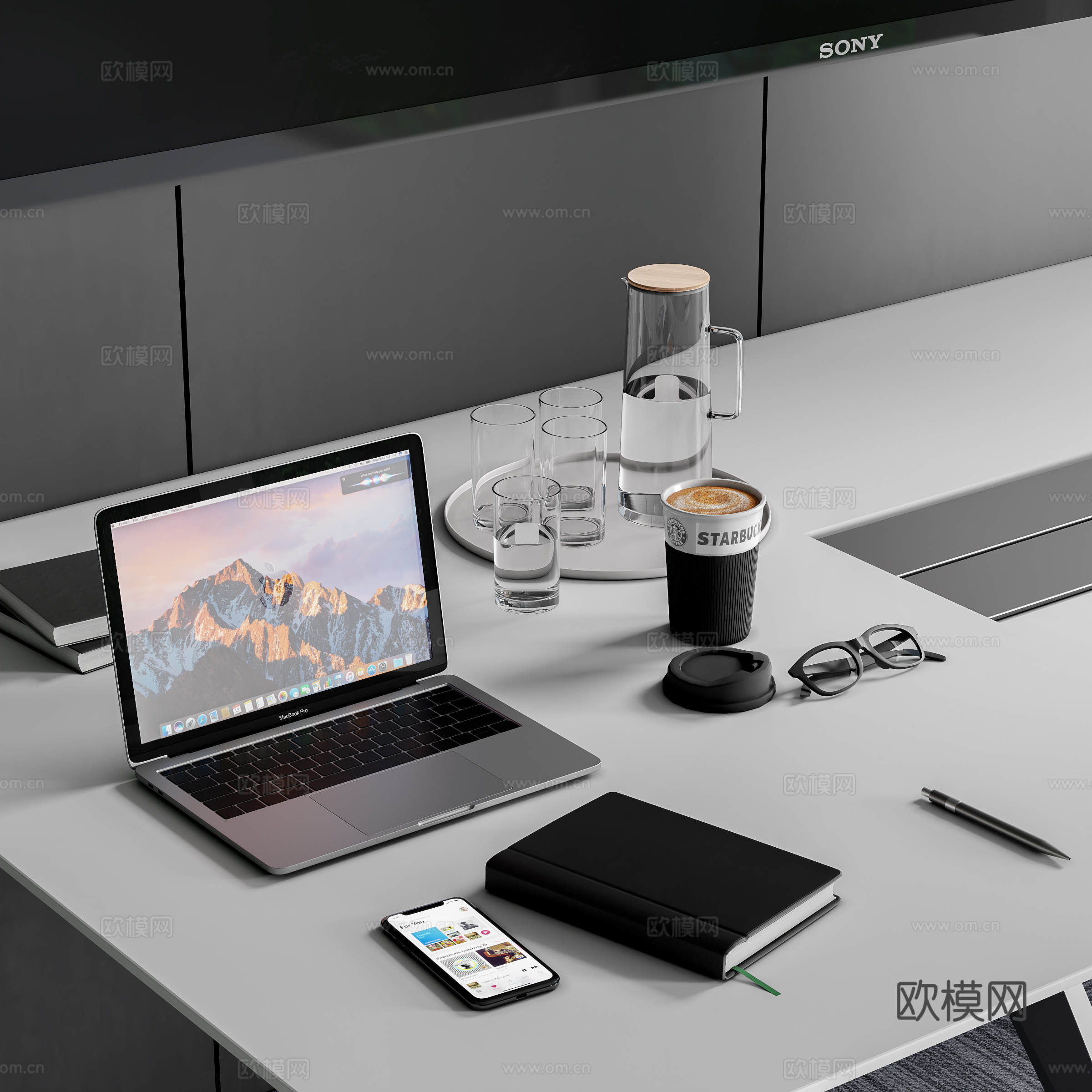 现代数码产品3d模型