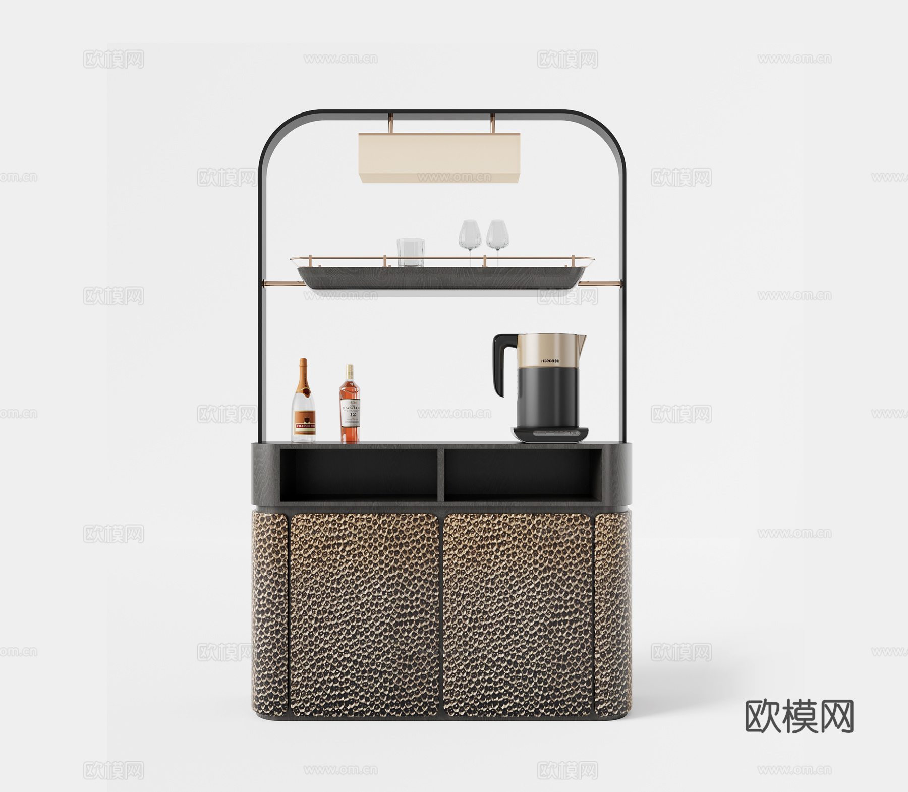 酒店迷你吧3d模型