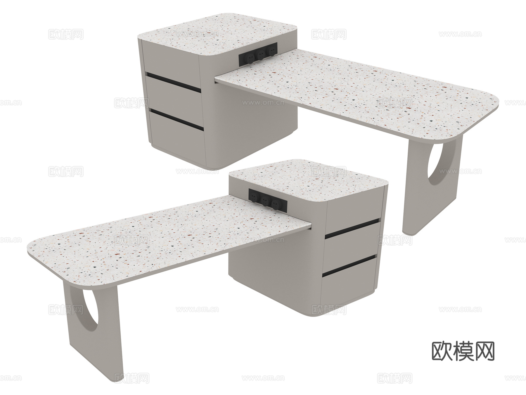 家具 岛台su模型