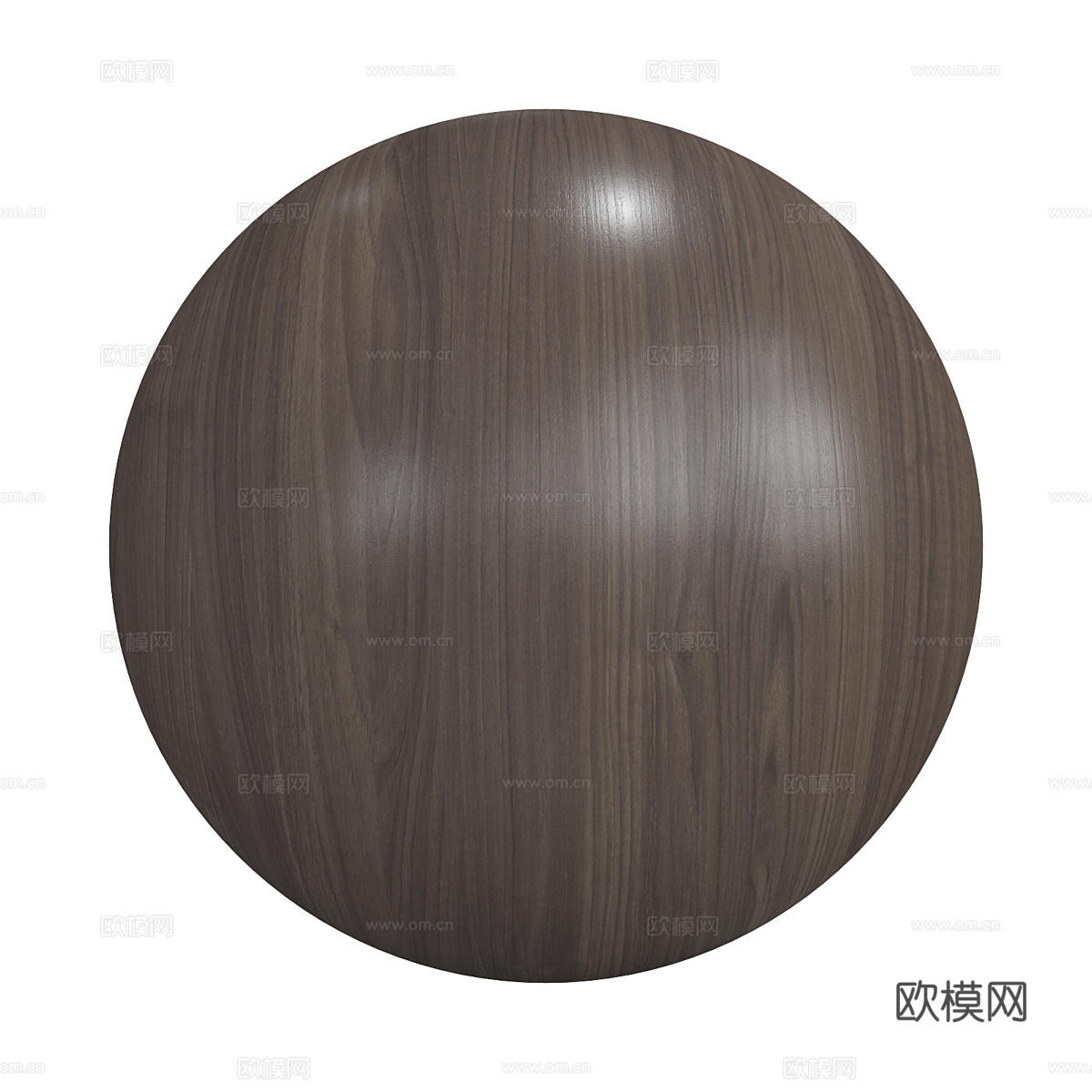 现代意式木纹 木饰面3d模型