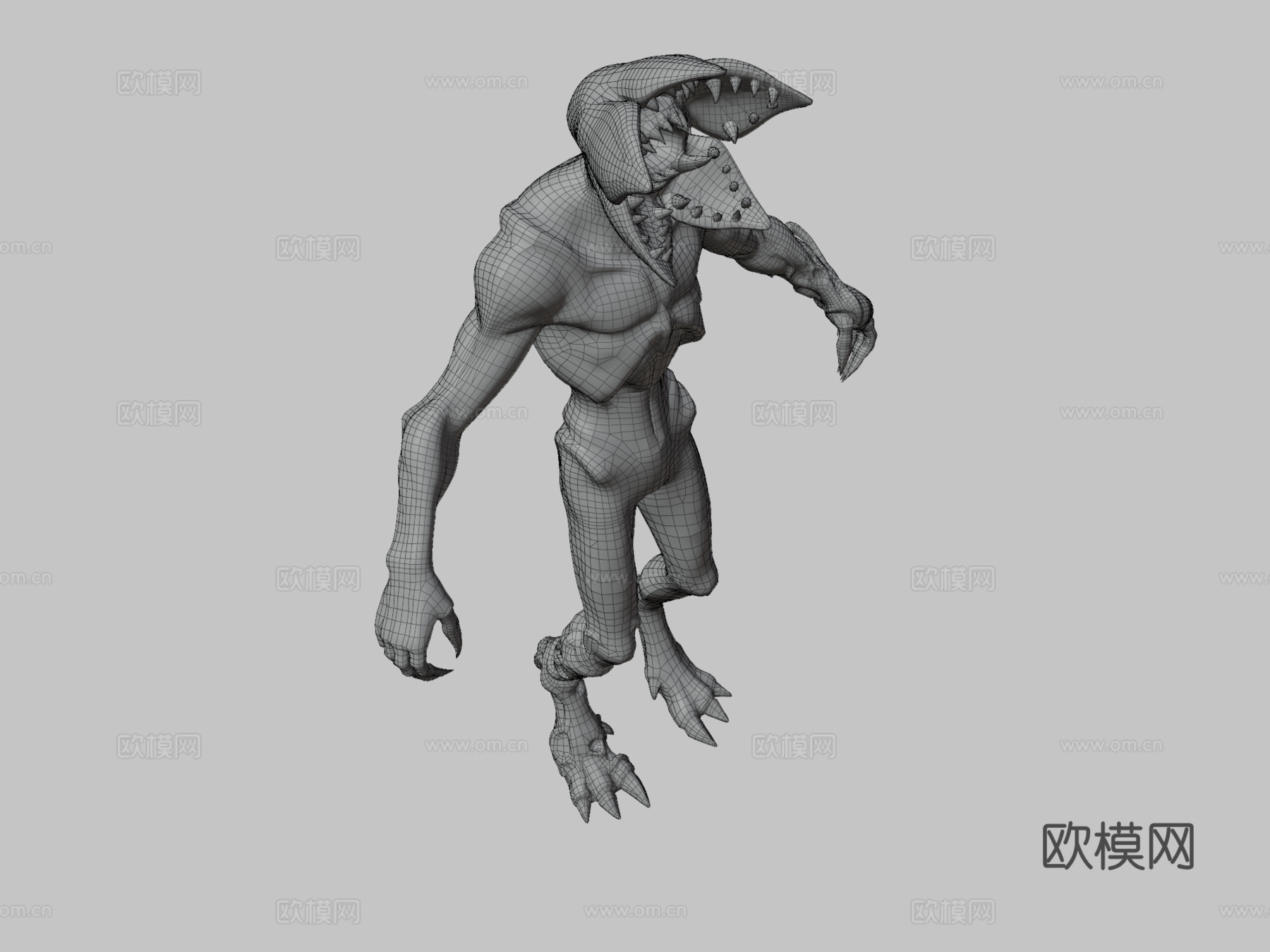 恶魔王子（怪奇物语）重贴图3d模型