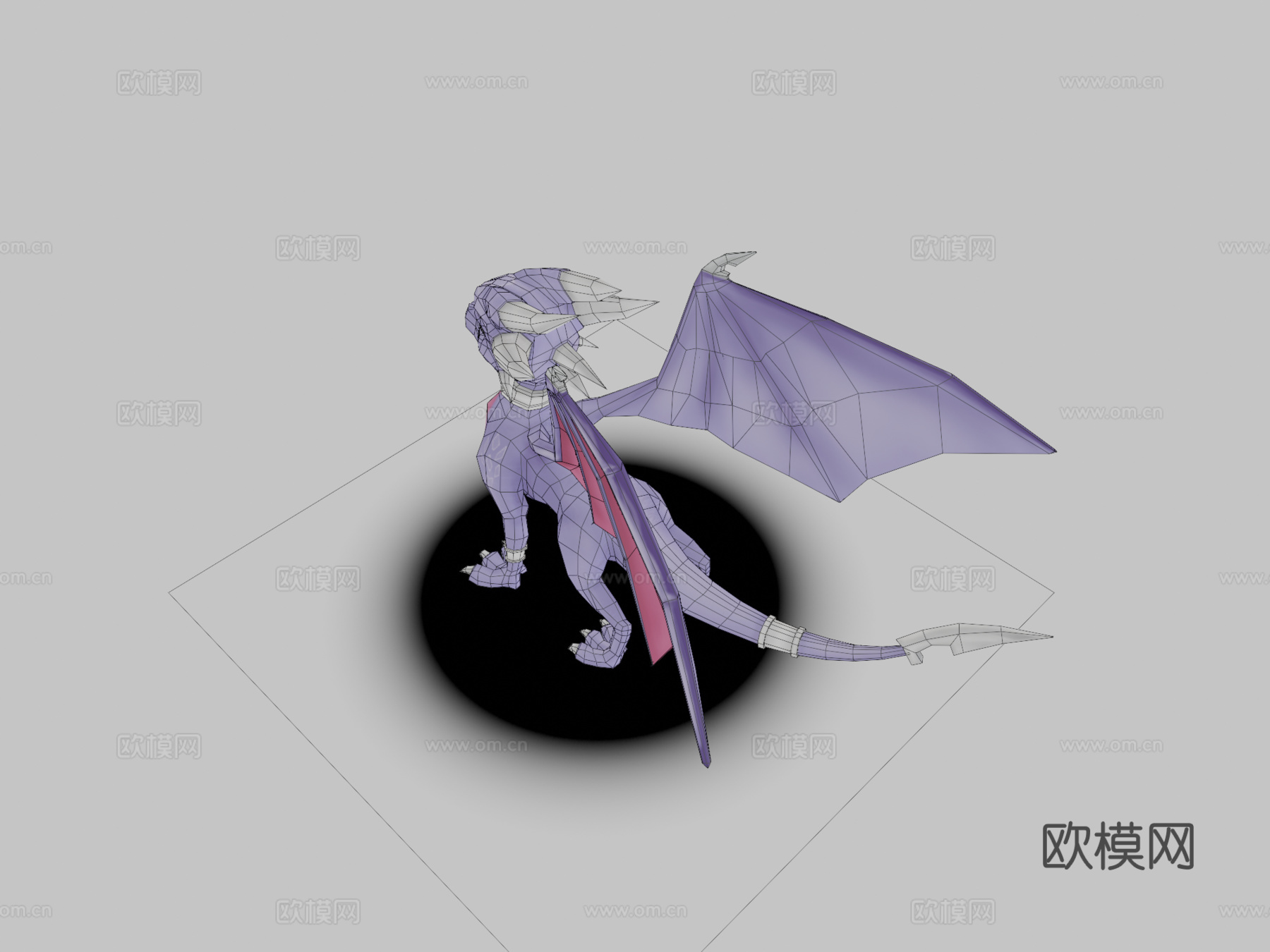 辛德龙3d模型