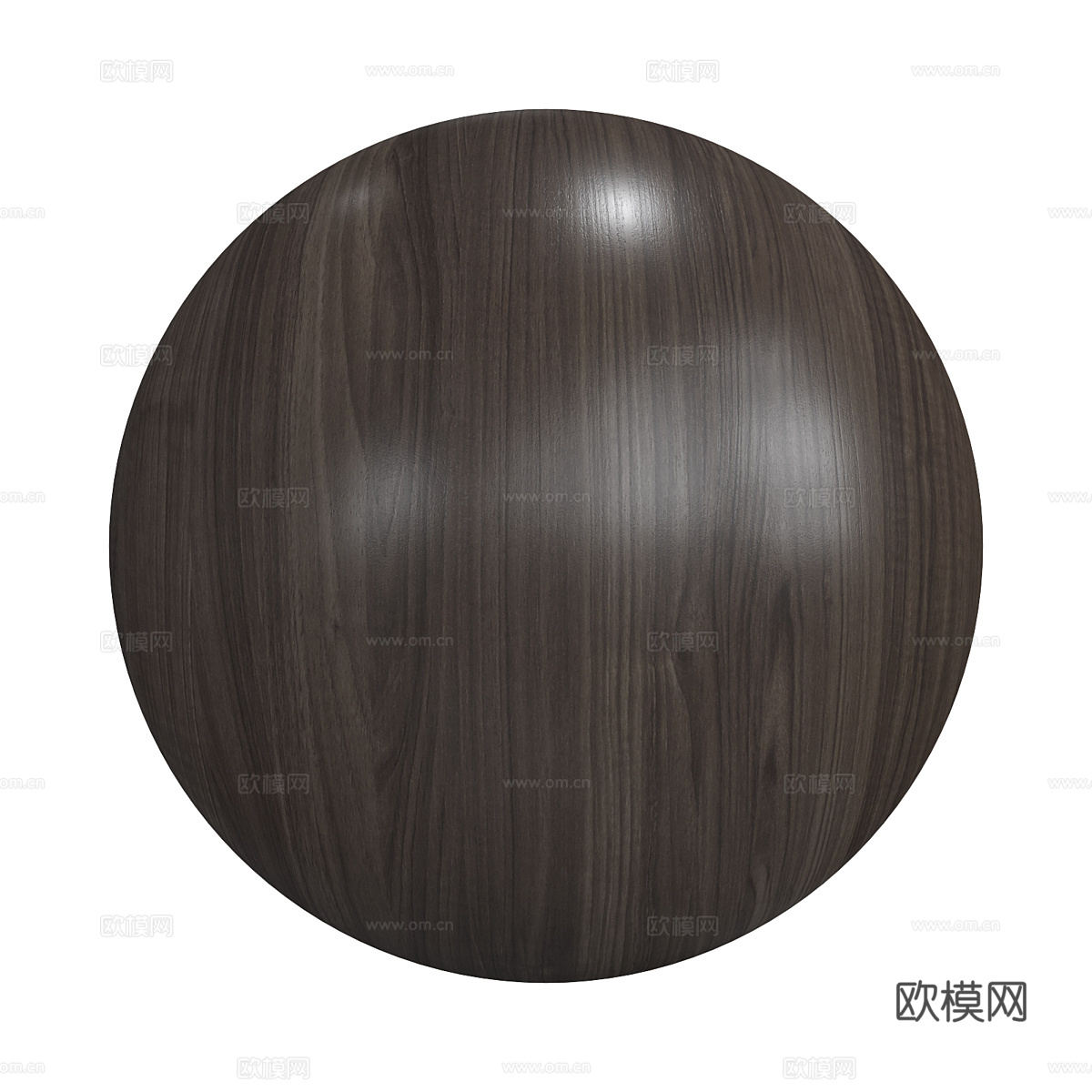 现代意式木纹 木饰面3d模型