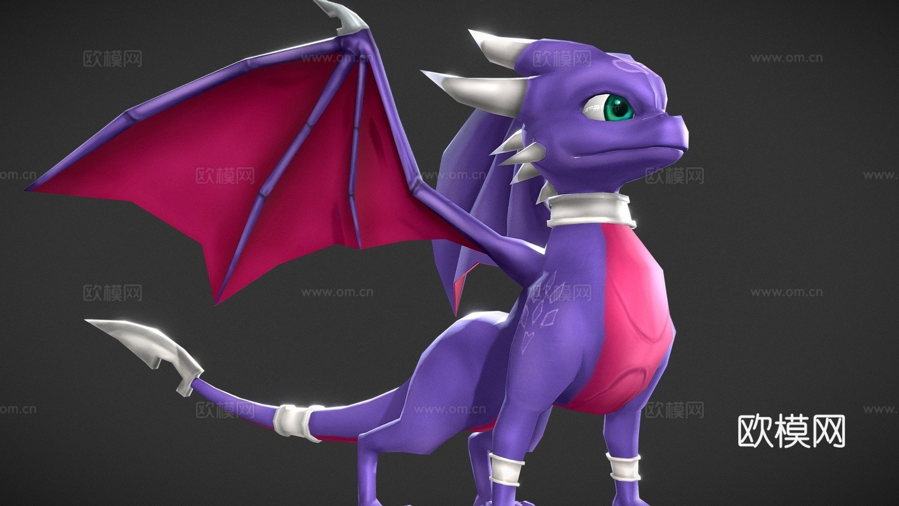 辛德龙3d模型