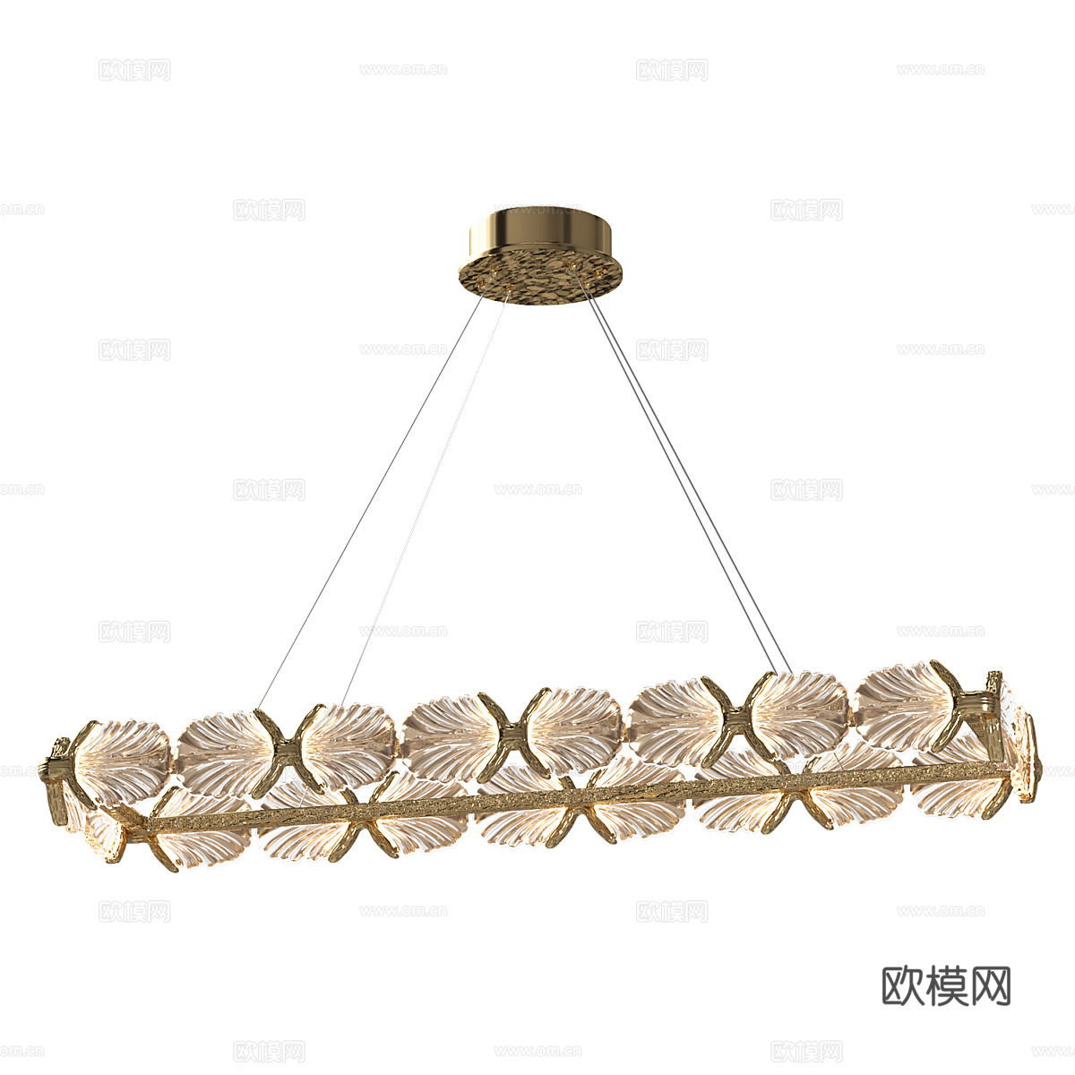 现代简约吊灯 吊灯 简约吊灯 轻奢吊灯 餐厅吊灯 灯3d模型