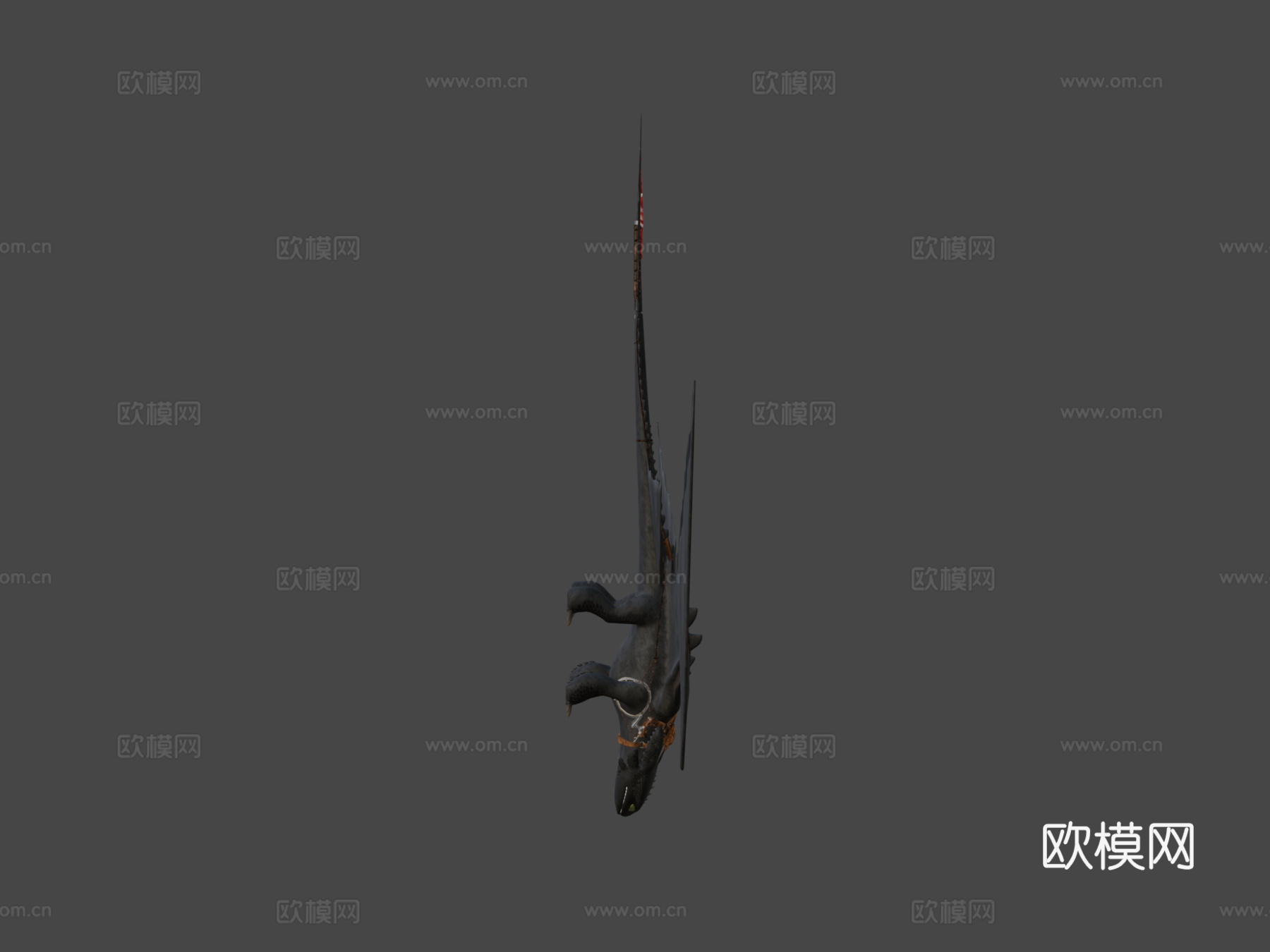 无牙仔3d模型