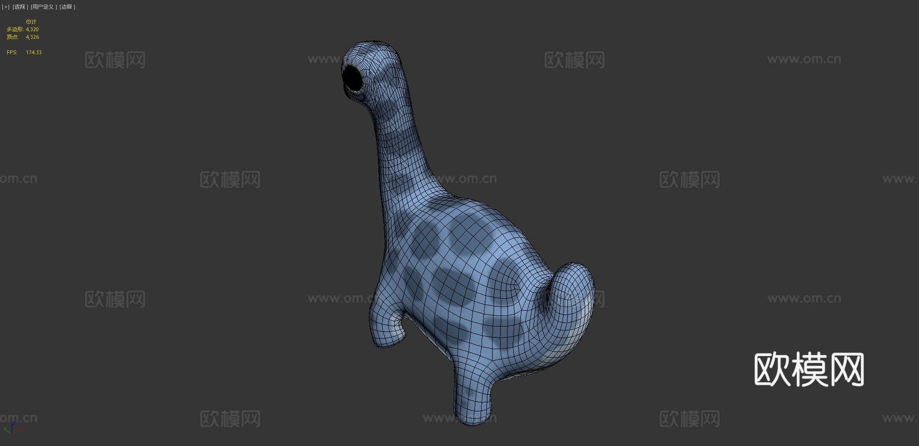 恐龙宝宝3d模型