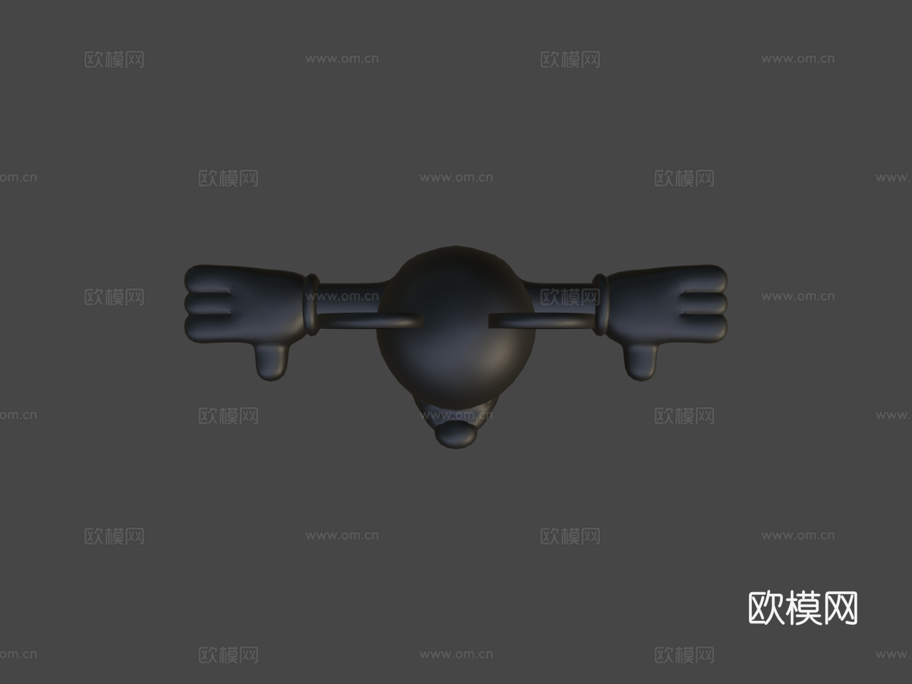 米老鼠复古3d模型