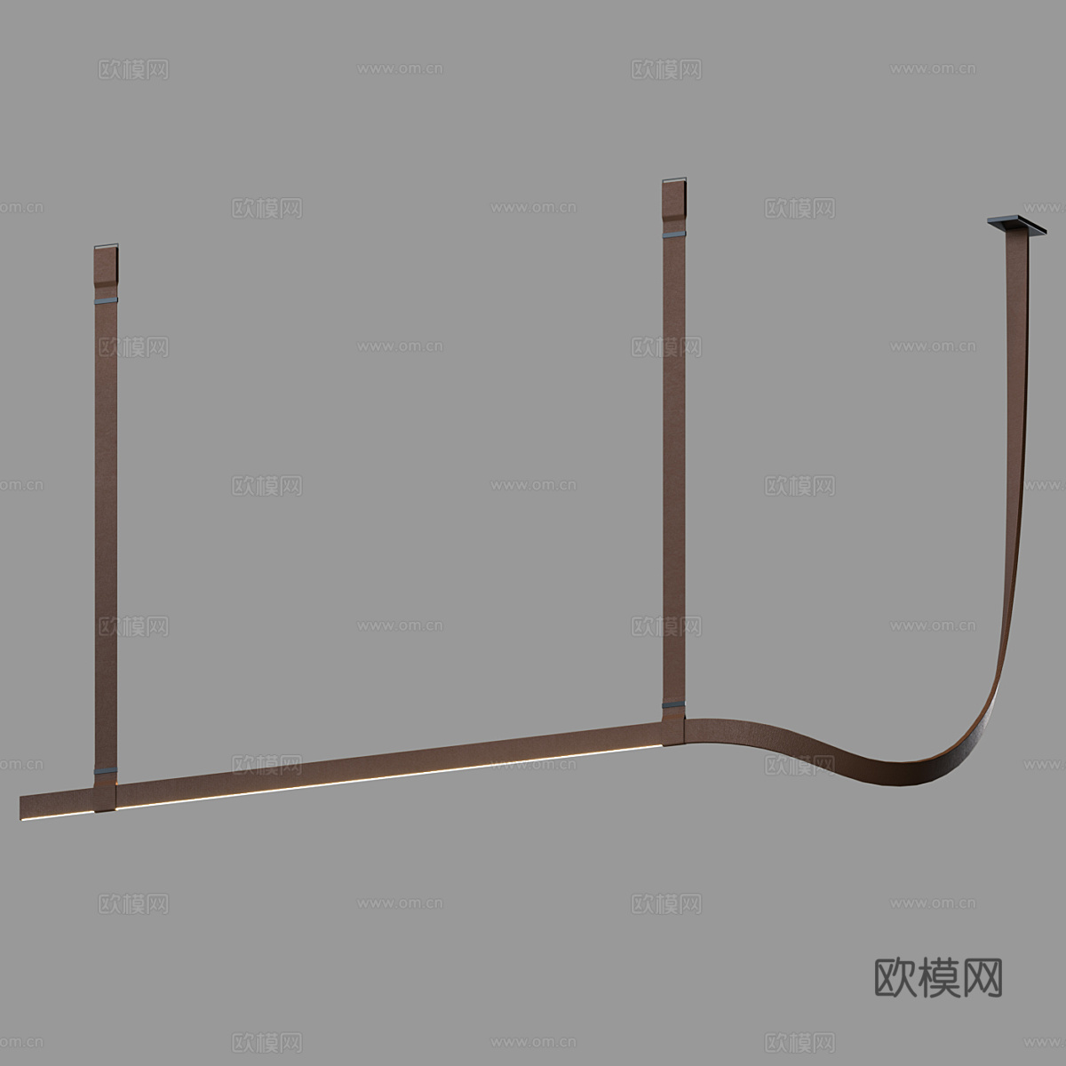 北欧简约吊灯 吊灯 简约吊灯 餐厅吊灯 灯3d模型