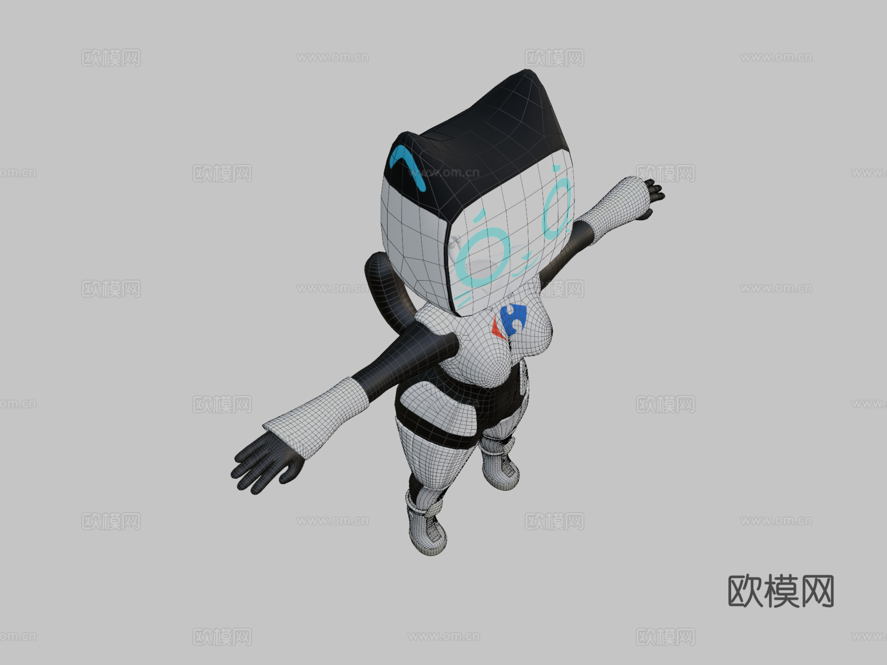厚克福斯3d模型