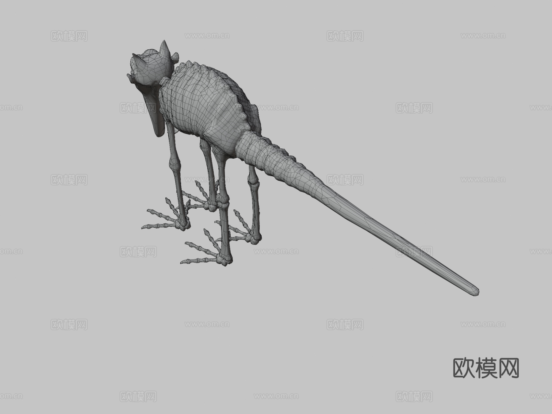猫憩73d模型