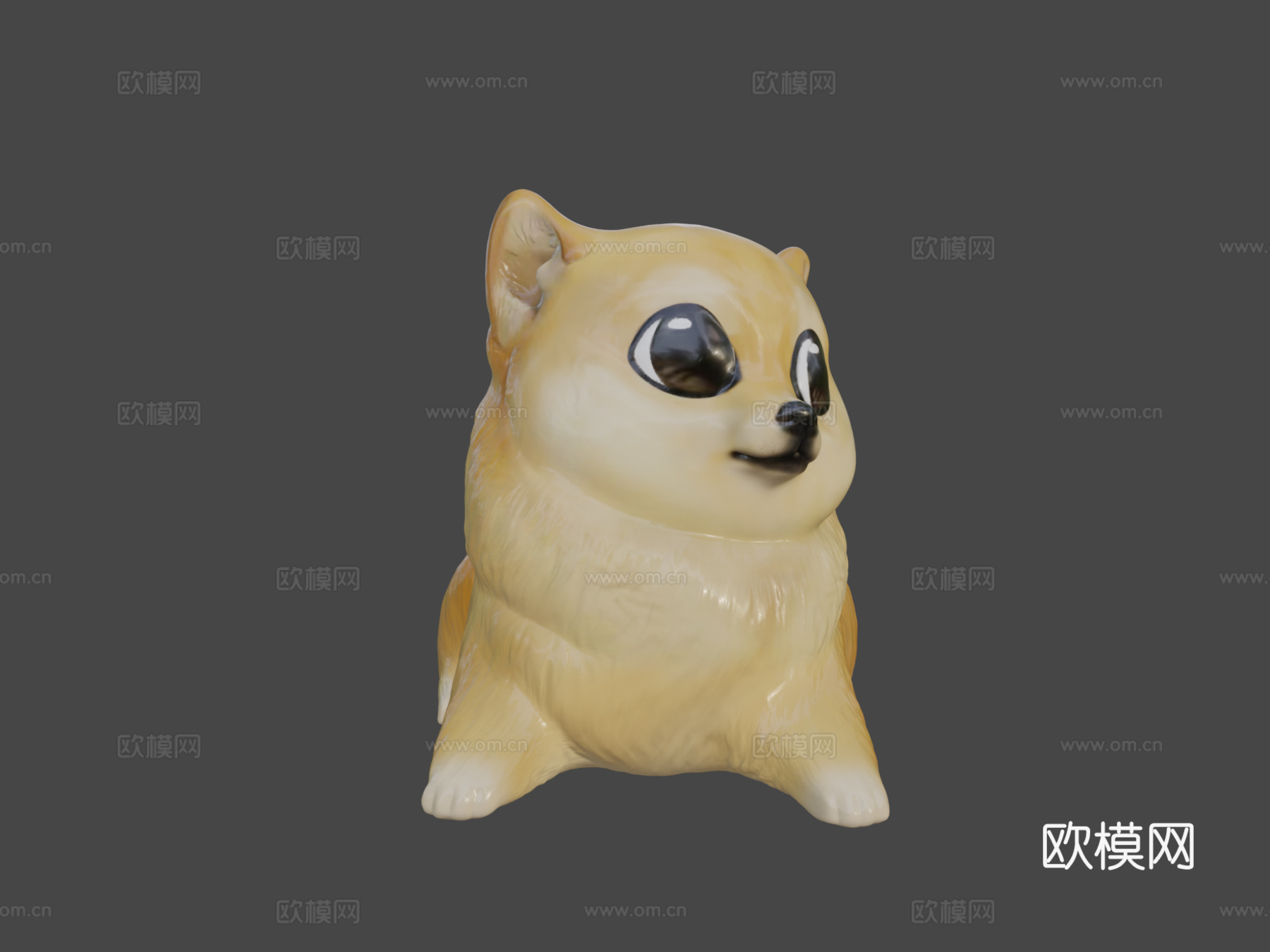 小狗狗3d模型