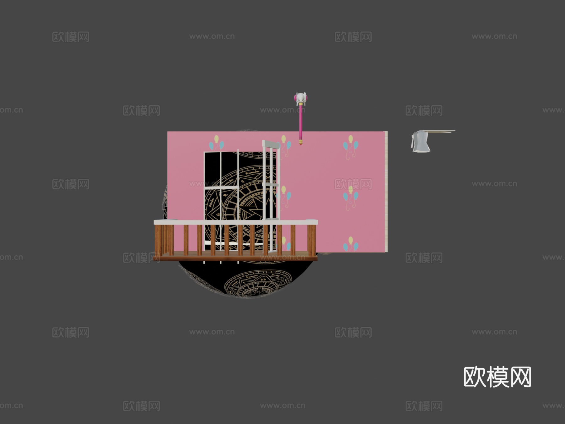 樱花卡牌捕获者3d模型