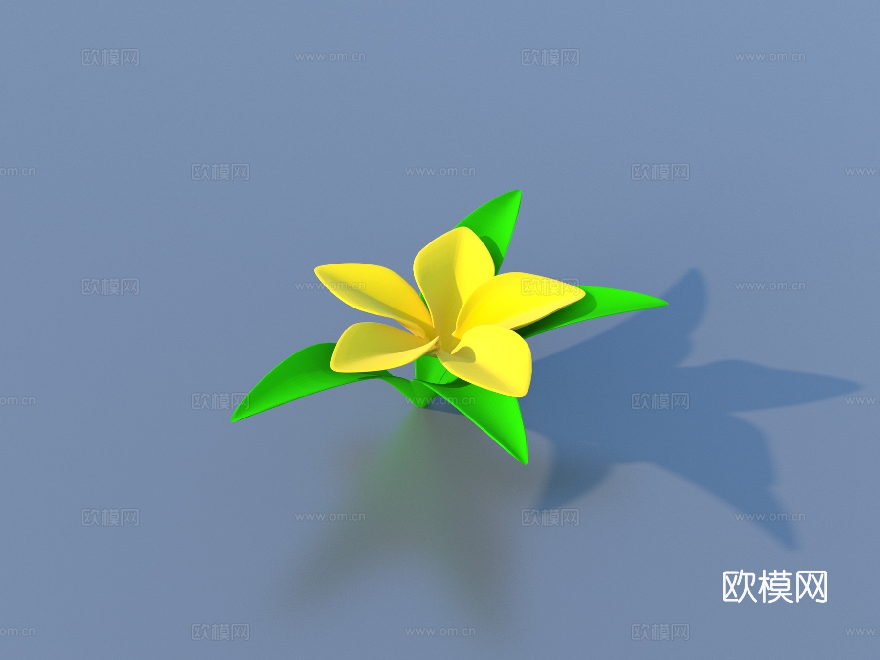 花 卡通花 野花 绿植 花朵su模型