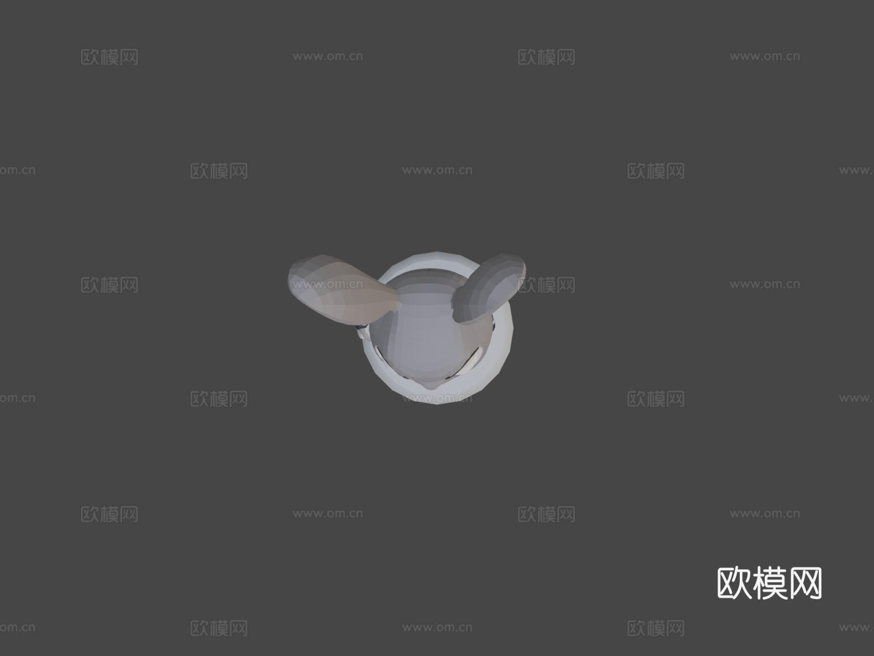 朱迪·霍普斯3d模型