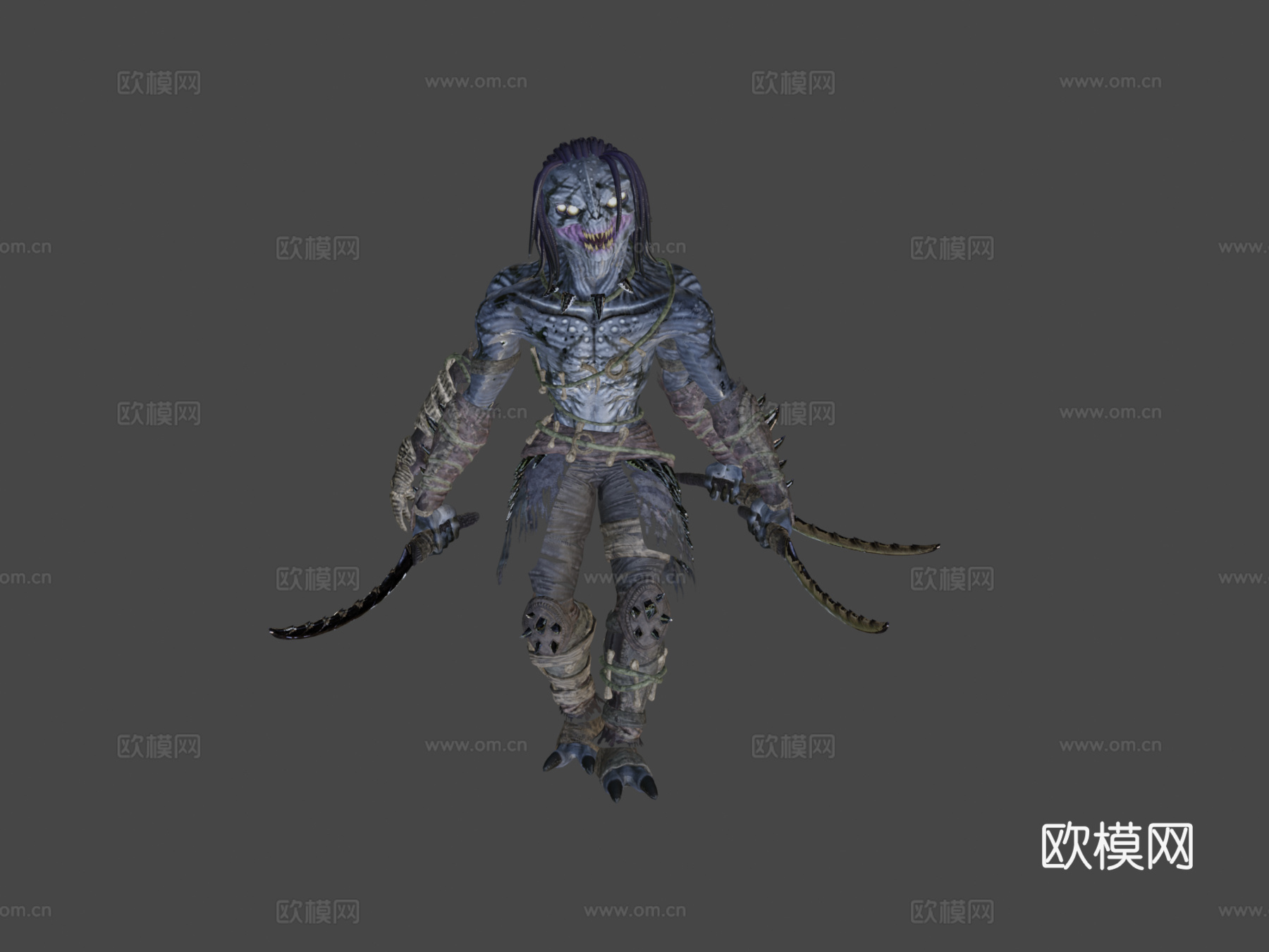 暗影掠夺者绑定3d模型
